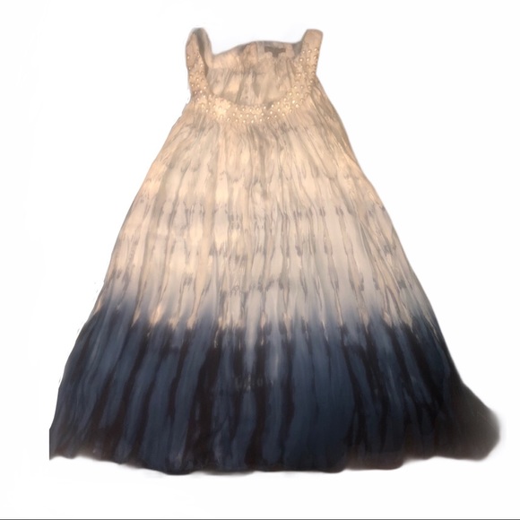 Bella Moda Blue Tie Dye Pattern w/Faux Silver Stud - Picture 3 of 8